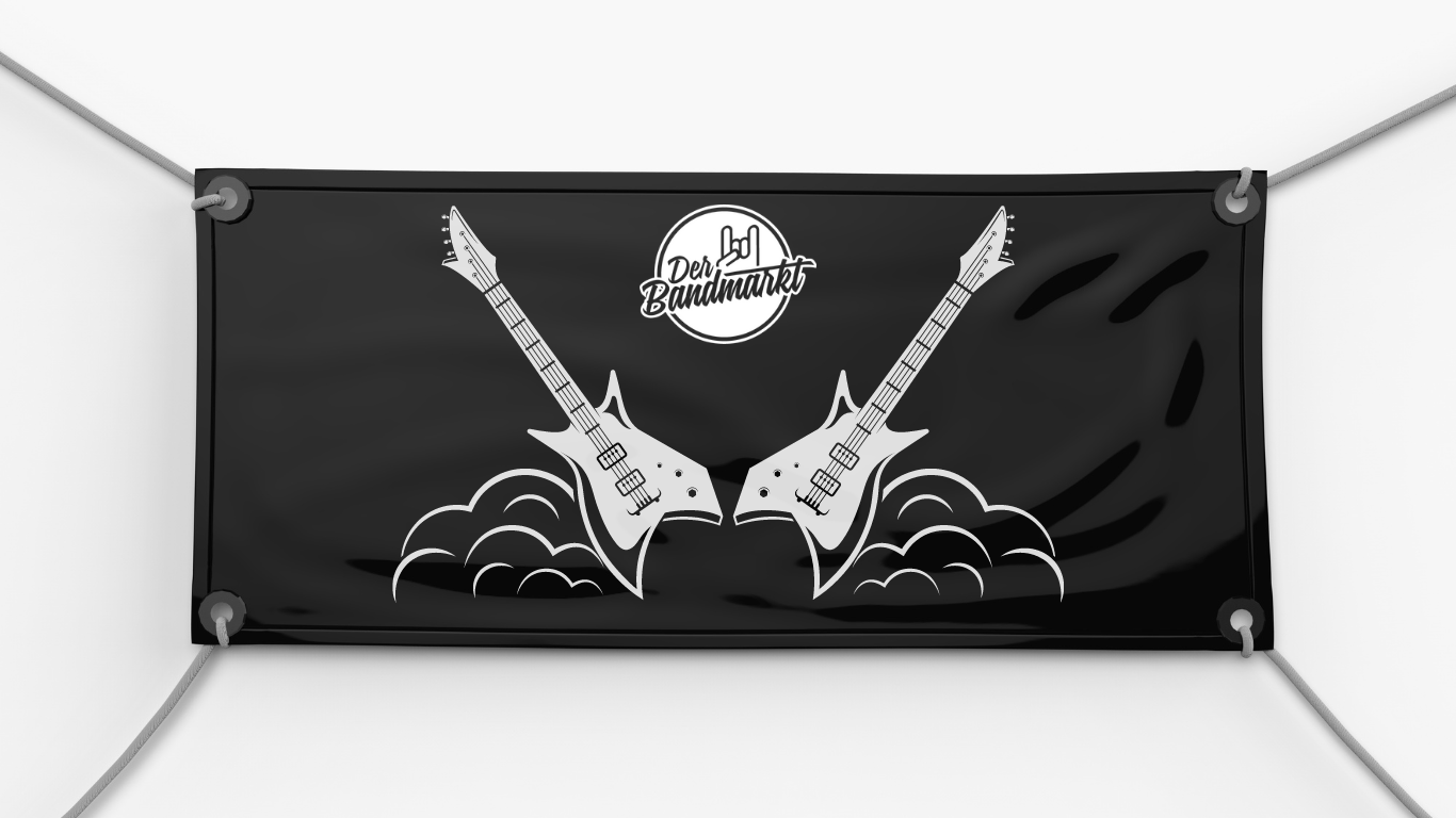 Individuelle Banner DER BANDMARKT