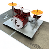 3D-Klappkarte für Drummer