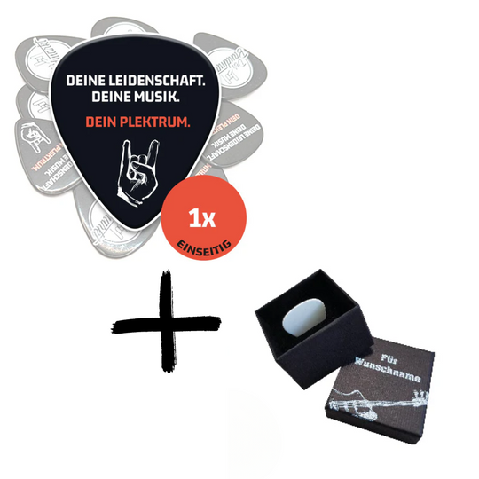 Geschenkset Plektren &amp; Geschenkschachtel - DER BANDMARKT