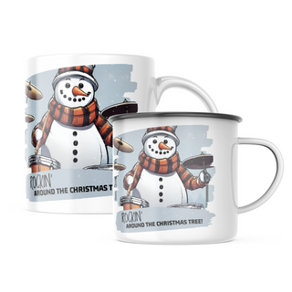Weihnachts-Tasse für Drummer