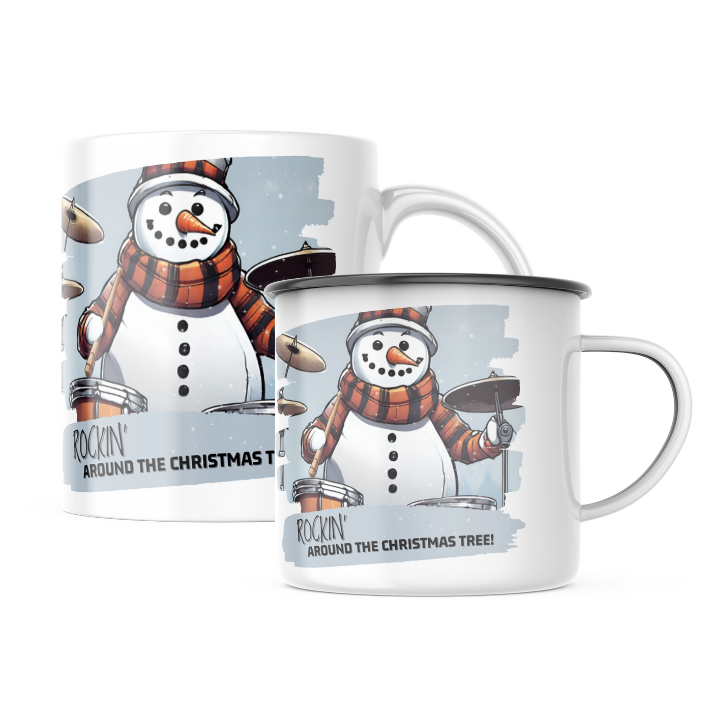 Weihnachts-Tasse für Drummer - DER BANDMARKT