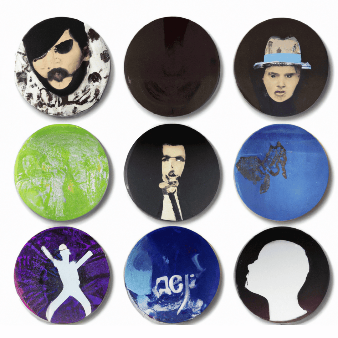 3D Gel-Sticker (5 cm Durchmesser) - DER BANDMARKT
