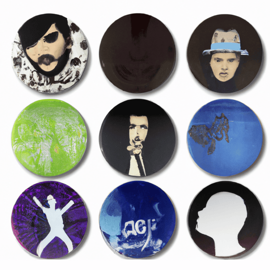 3D Gel-Sticker (5 cm Durchmesser) - DER BANDMARKT