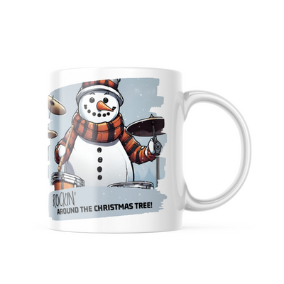 Weihnachts-Tasse für Drummer - DER BANDMARKT