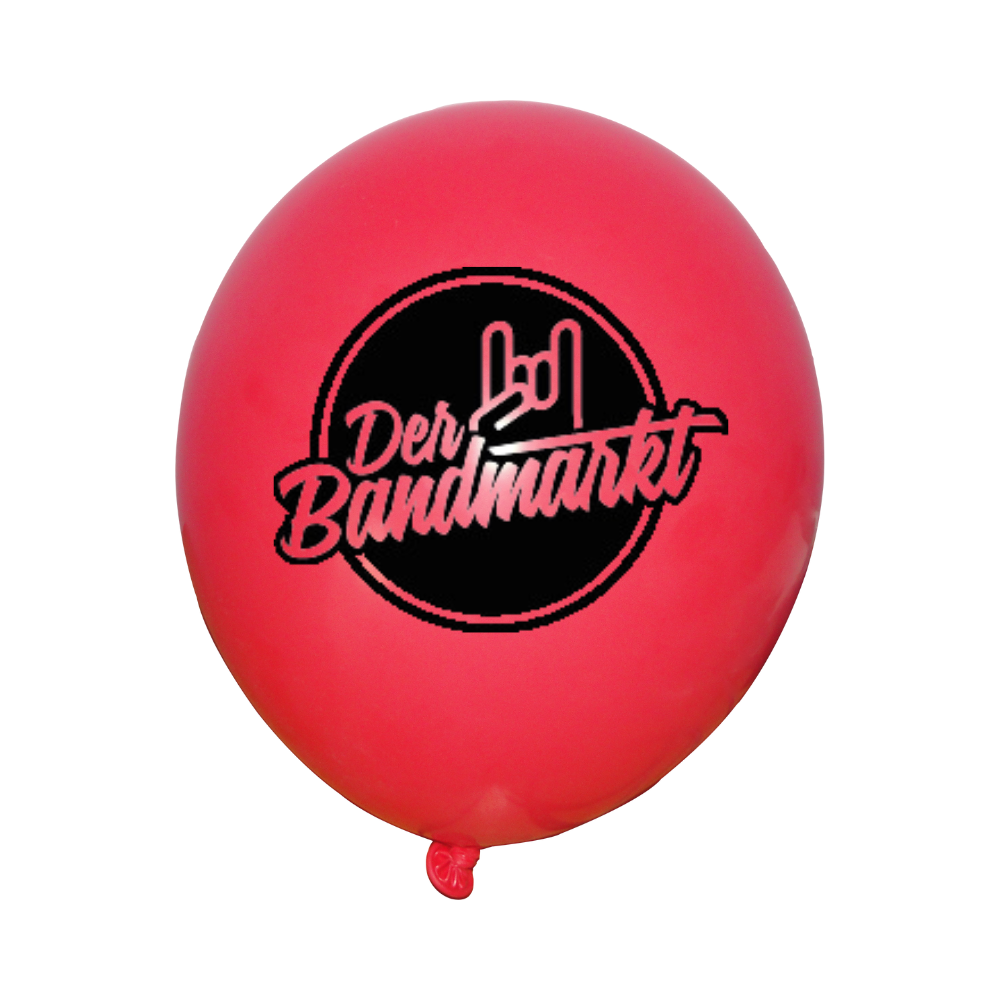 Luftballons mit Logo-Druck - DER BANDMARKT