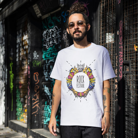 Premium Bandshirts - einfarbiger Druck (5 Stück) - DER BANDMARKT