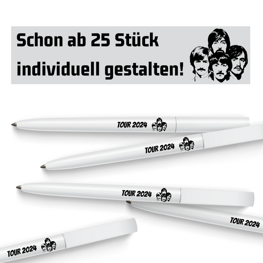 Kugelschreiber mit Bandlogo bedruckt - DER BANDMARKT