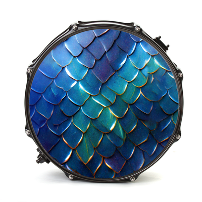 Bassdrumfell-Aufkleber mit Dragon-Design - DER BANDMARKT