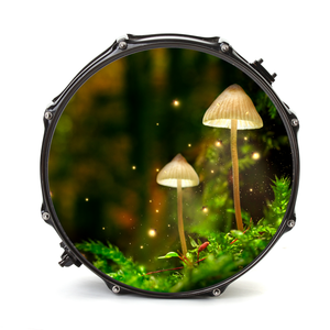 Bassdrumfell-Aufkleber mit Mushroom-Design - DER BANDMARKT