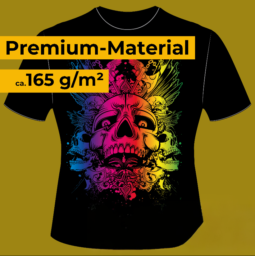 Premium Bandshirts mit Druck (25 - 1000 Stück) - DER BANDMARKT