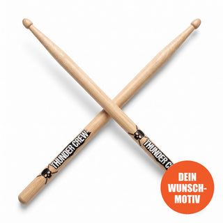 Drumsticks mit Foto-Druck – Hickory