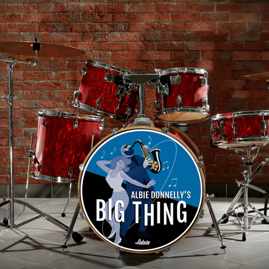 Geschenk-Set "Drummer Standard" mit bedruckten Drumsticks - DER BANDMARKT