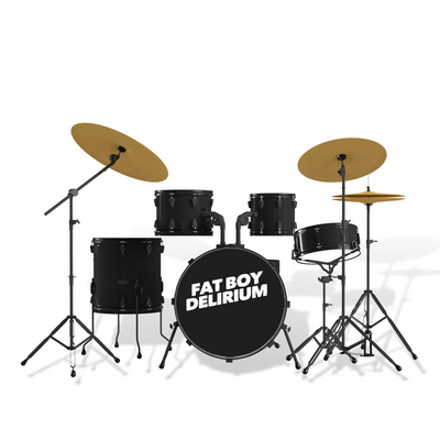 Geschenk-Set "Drummer Standard" mit bedruckten Drumsticks - DER BANDMARKT