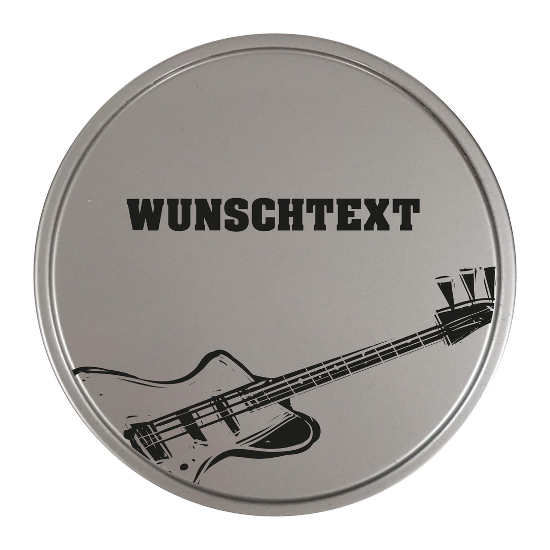 Geschenkset "Guitarist Gepolstert Deluxe No.1" mit bedrucktem Gitarrengurt - DER BANDMARKT