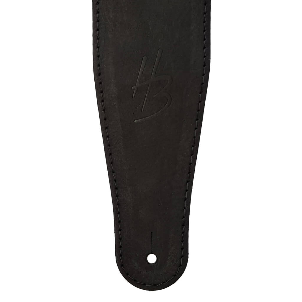 Geschenkset "Guitarist Wildleder Deluxe No.2" mit laser-graviertem Gitarrengurt - DER BANDMARKT