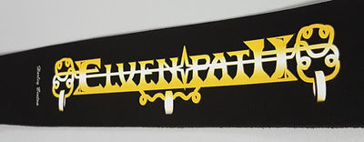 Gitarrengurt "Standard" mit Druck, schwarz - DER BANDMARKT