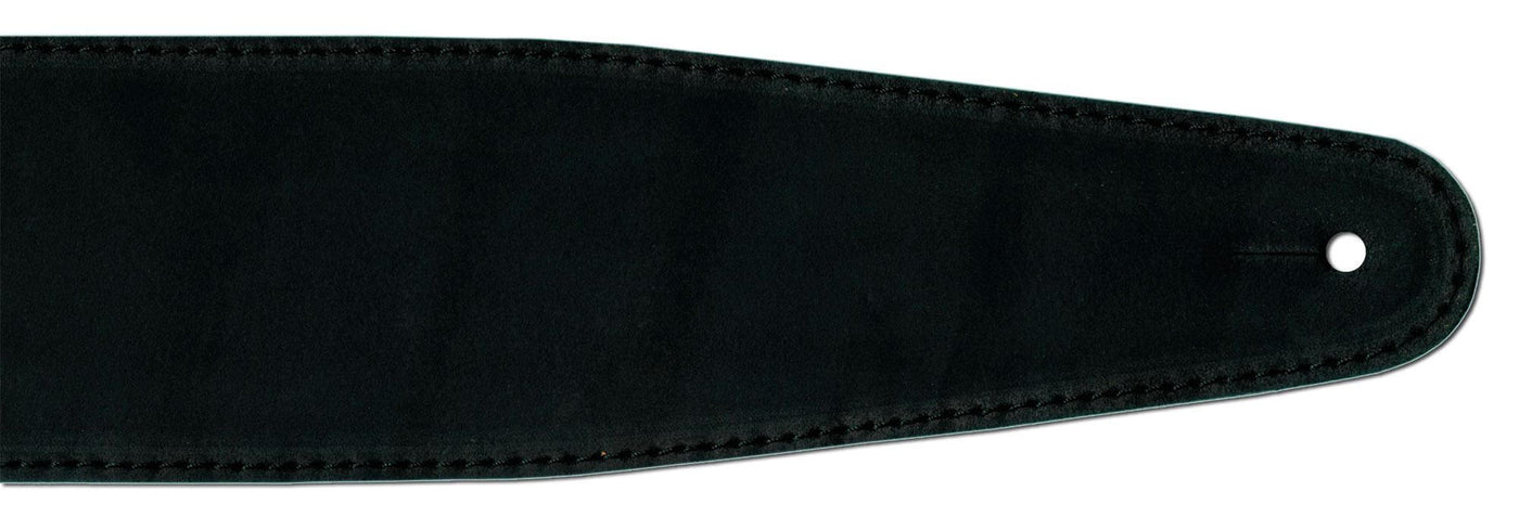 Gitarrengurt "Standard" mit Gravur, braun - DER BANDMARKT
