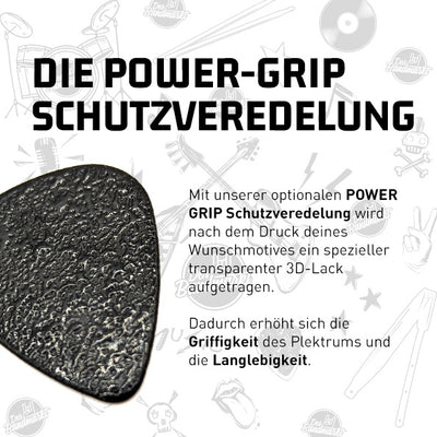 Plektren mit Foto-Druck beidseitig bedruckt - 10 Stück - DER BANDMARKT