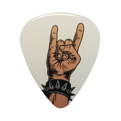 Geschenkset "Guitarist Gepolstert Deluxe No.2" mit bedrucktem Gitarrengurt - DER BANDMARKT