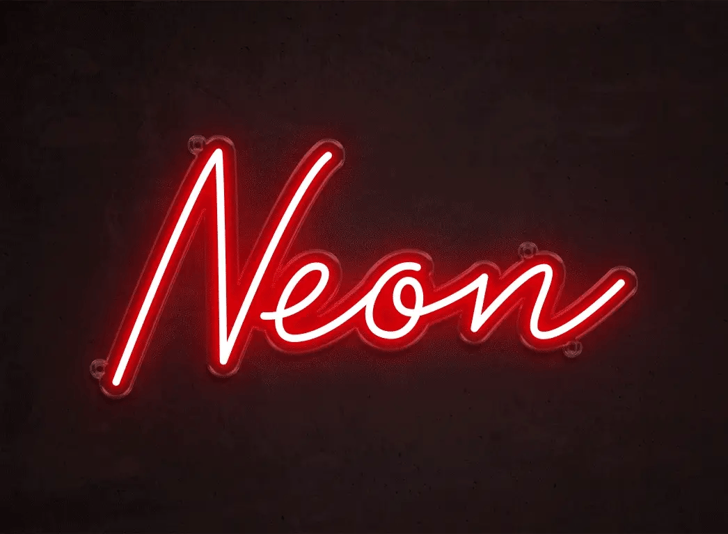 Neon-Schriftzüge - DER BANDMARKT