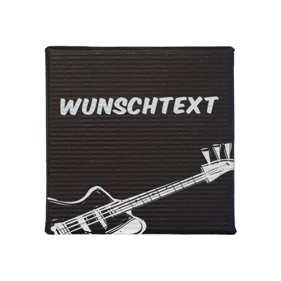 Geschenkset "Guitarist Wildleder Deluxe No.2" mit laser-graviertem Gitarrengurt - DER BANDMARKT