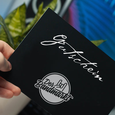 🤘-Geschenkgutschein für DER BANDMARKT - DER BANDMARKT