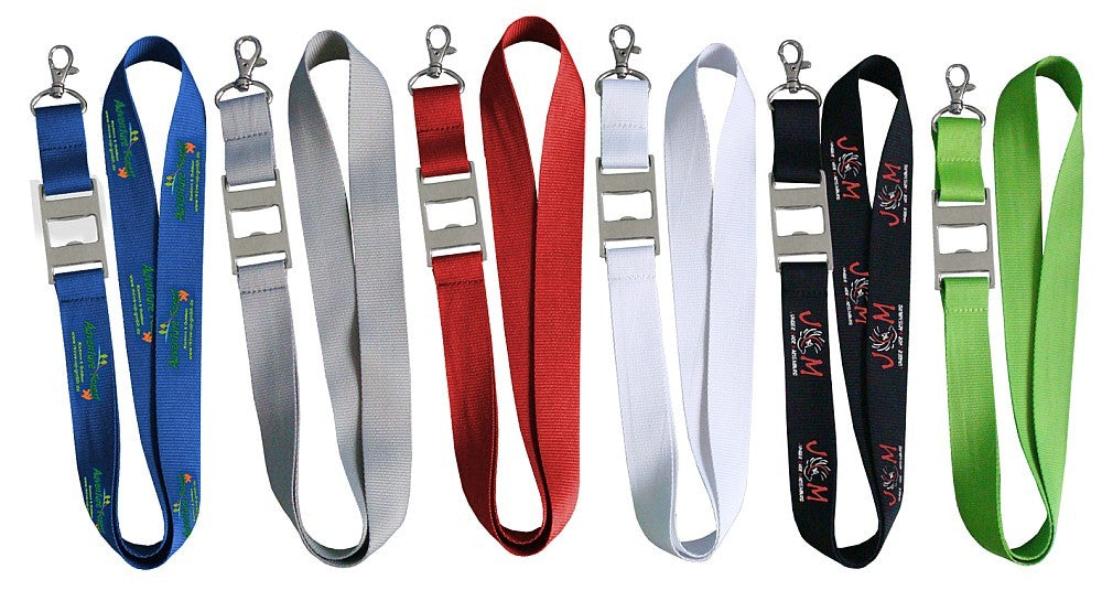 Lanyard - Schlüsselband mit Logo Bedrucken (10 Stück) - DER BANDMARKT