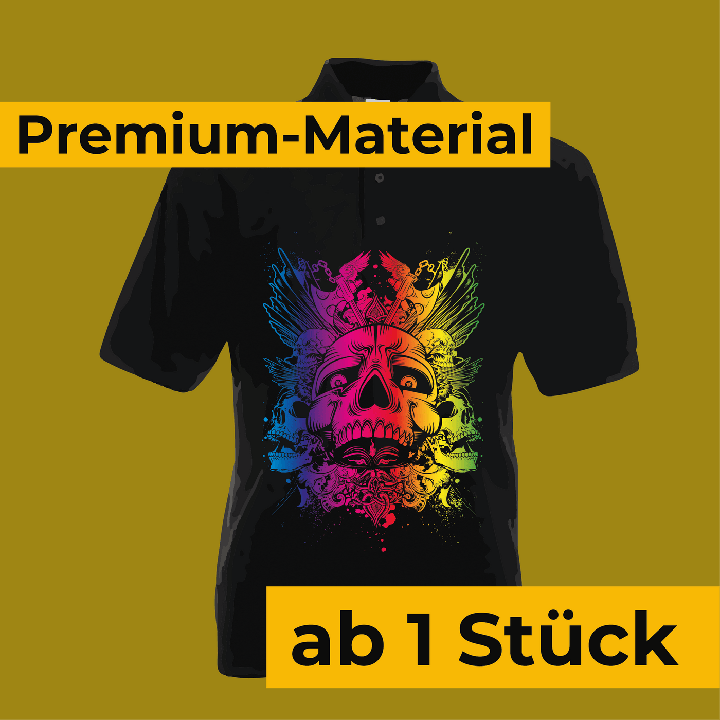 Premium Bandpolo - einfarbiger Druck (1 Stück) - DER BANDMARKT