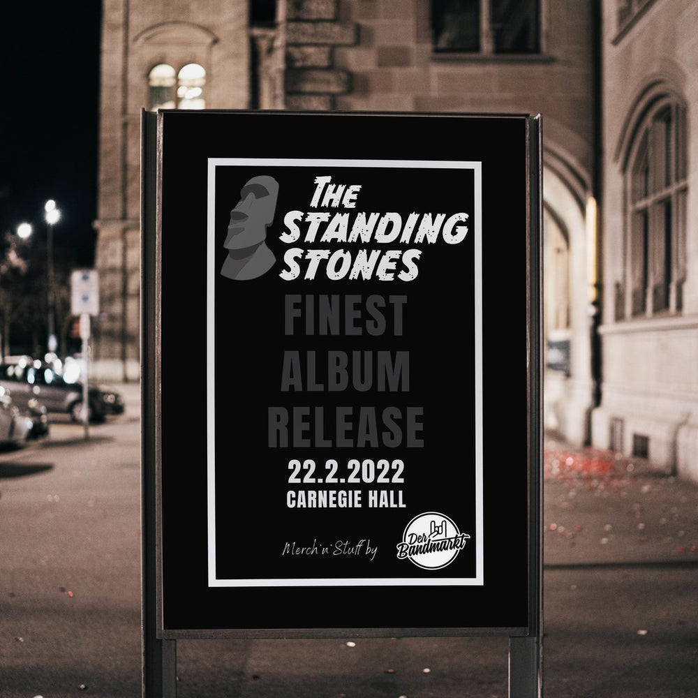 Bandplakate - DIN A0 - DER BANDMARKT